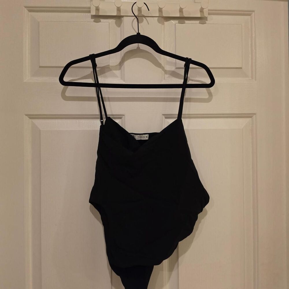 Zara Women's Black Bodysuit